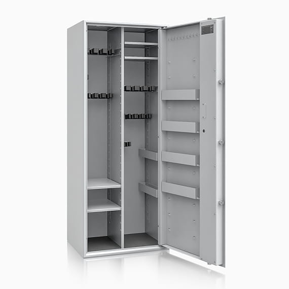 szafa na bron klasa S1 siegen max kombi 500084.50 otwarta kolor RAL 7035