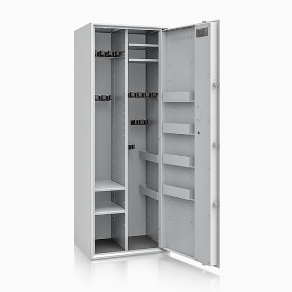 szafa na bron klasa S1 siegen max kombi 500085.50 otwarta kolor RAL 7035