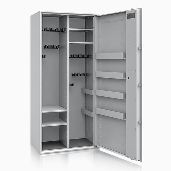 szafa na bron klasa S1 siegen max kombi 500086.50 otwarta kolor RAL 7035