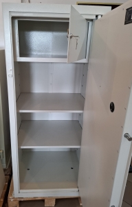 Sejf szafa pancerna metalowa Novcan, 170 kg, 1 skrytka, dwa zamki