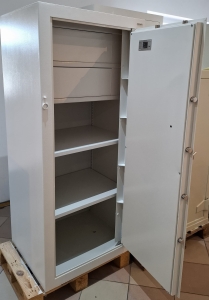 Sejf szafa pancerna Kamet, 170 kg, 2 skrytki, dwa zamki