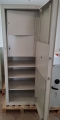 Szafa pancerna Konsmetal MS1/B, 218 kg, 2 skrytki, dwa zamki otwarta