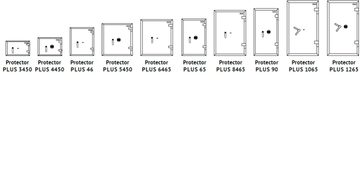 sejf klasa II  VALBERG PROTECTOR PLUS 3450