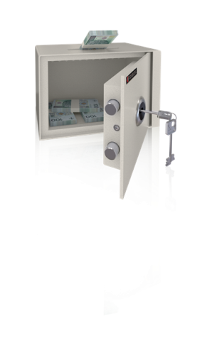 sejf wrzutowy bezklasowy KONSMETAL KOLIBER 20